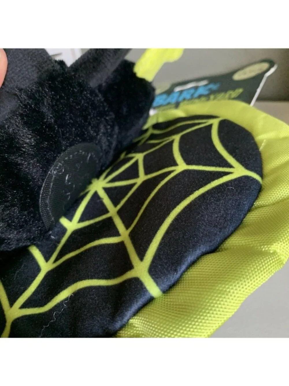 Bark Halloween Dog Chew Toy Crinkle Spider Web Fetch Tails Boneyard 2 Pc